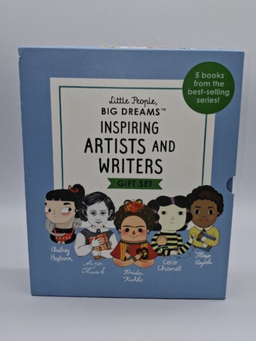 Little People Big Dreams Inspiring Artists & Writers 5 Book Set Like New